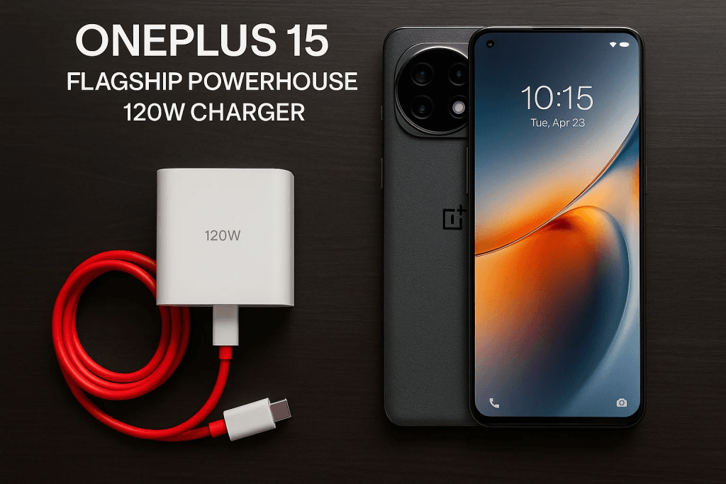 OnePlus 15 with 120W Charger — Flagship Powerhouse
