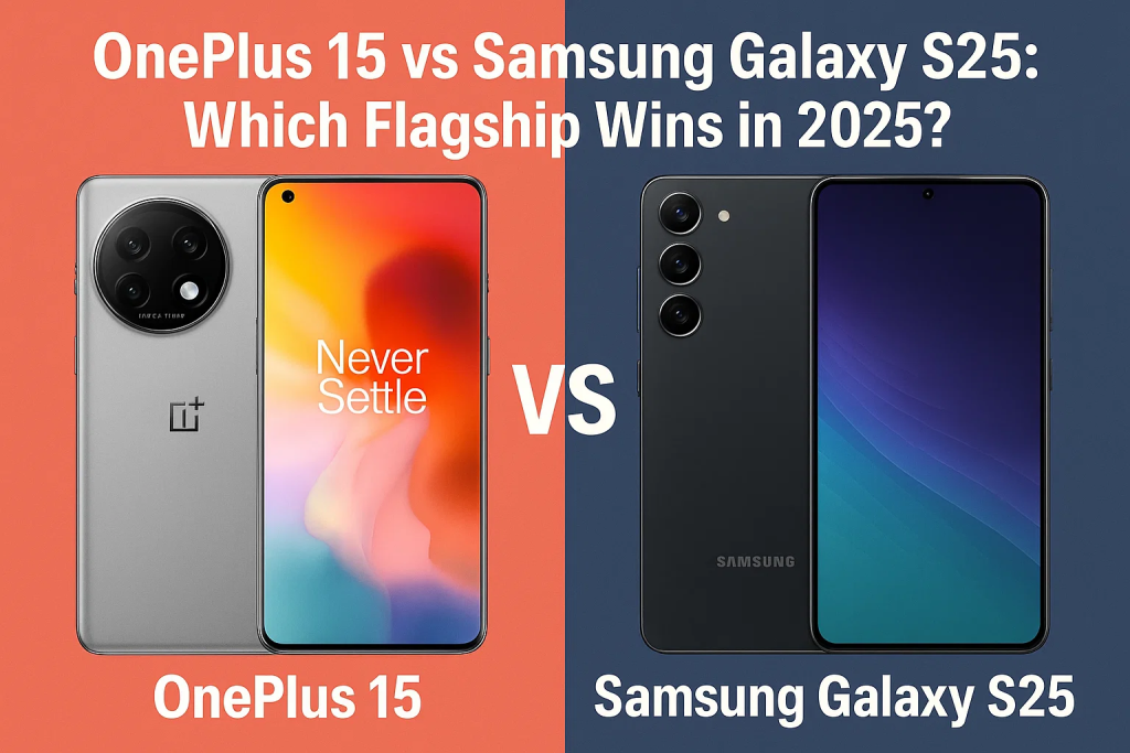 OnePlus 15 vs Samsung Galaxy S25
